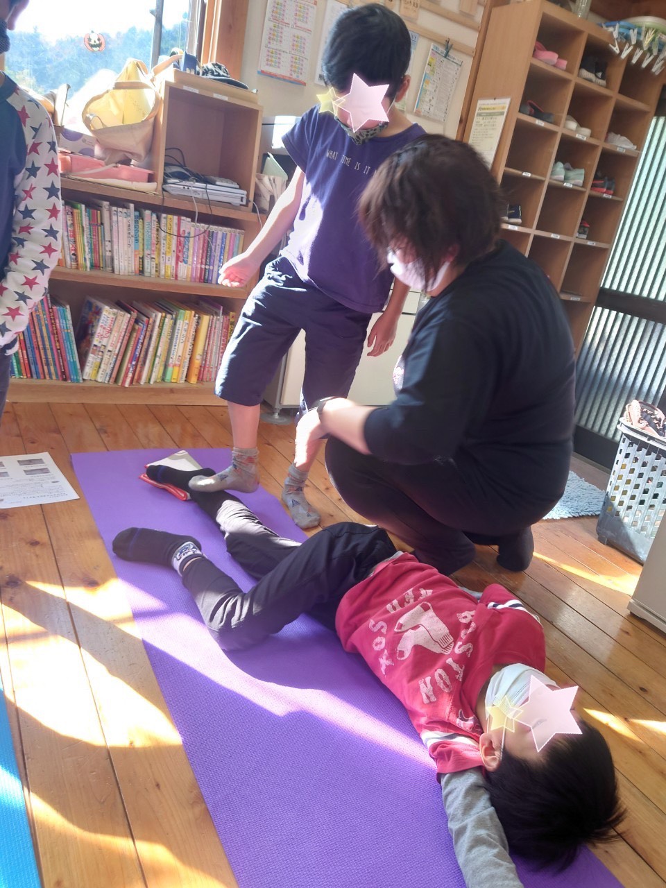 久しぶりのソクササイズ 埼玉県指導者 魚住先生 NPO法人 足圧ボディケアアカデミー（谷川流足圧）